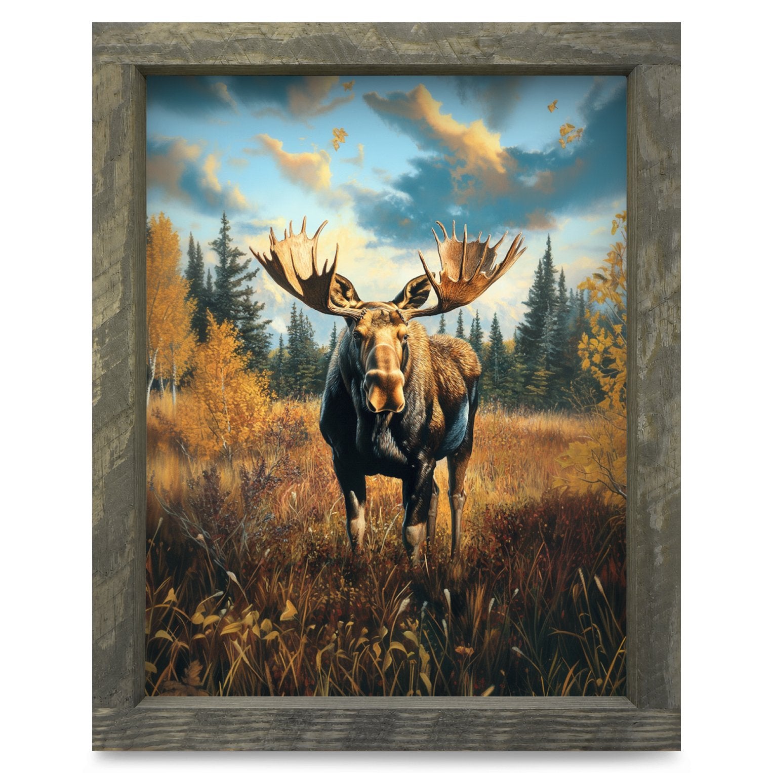 Rustic Brown frame