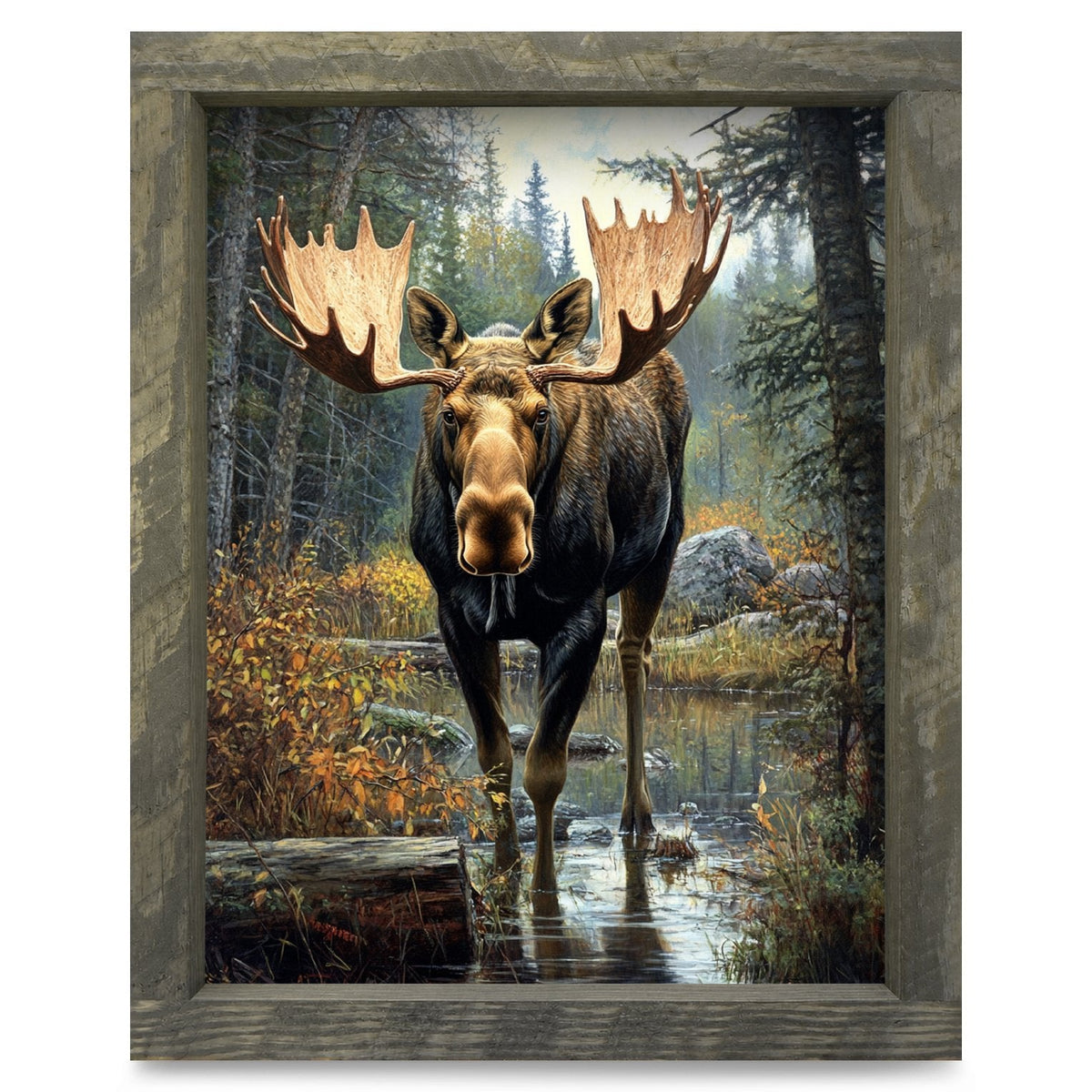Rustic Brown frame