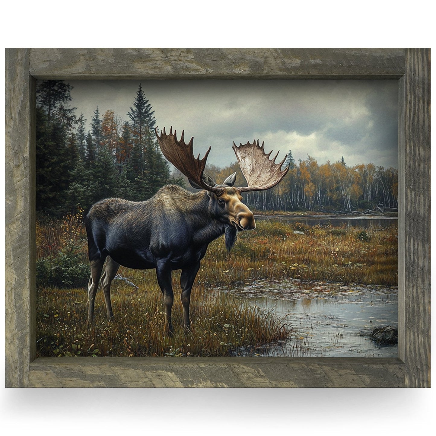 Rustic Brown frame