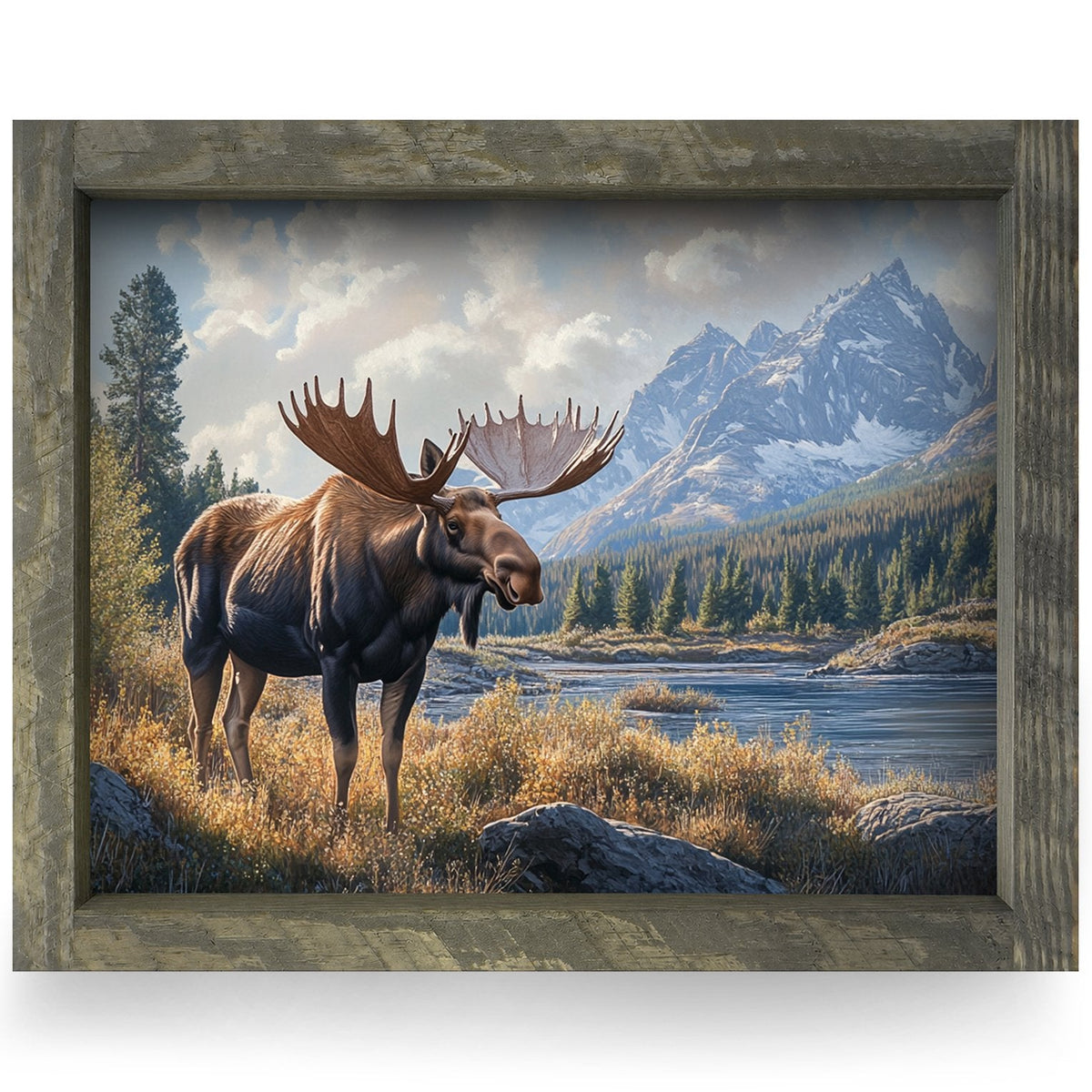 Rustic Brown frame