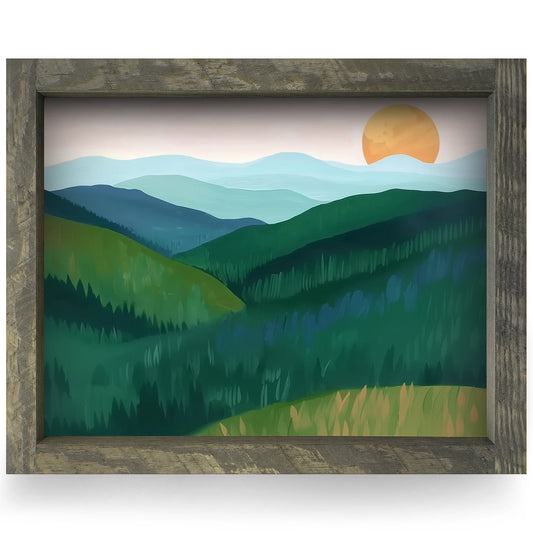 Rustic Brown frame
