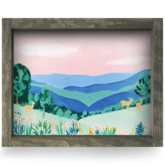 Rustic Brown frame