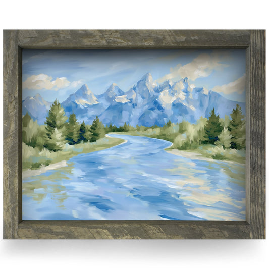 Rustic Brown frame