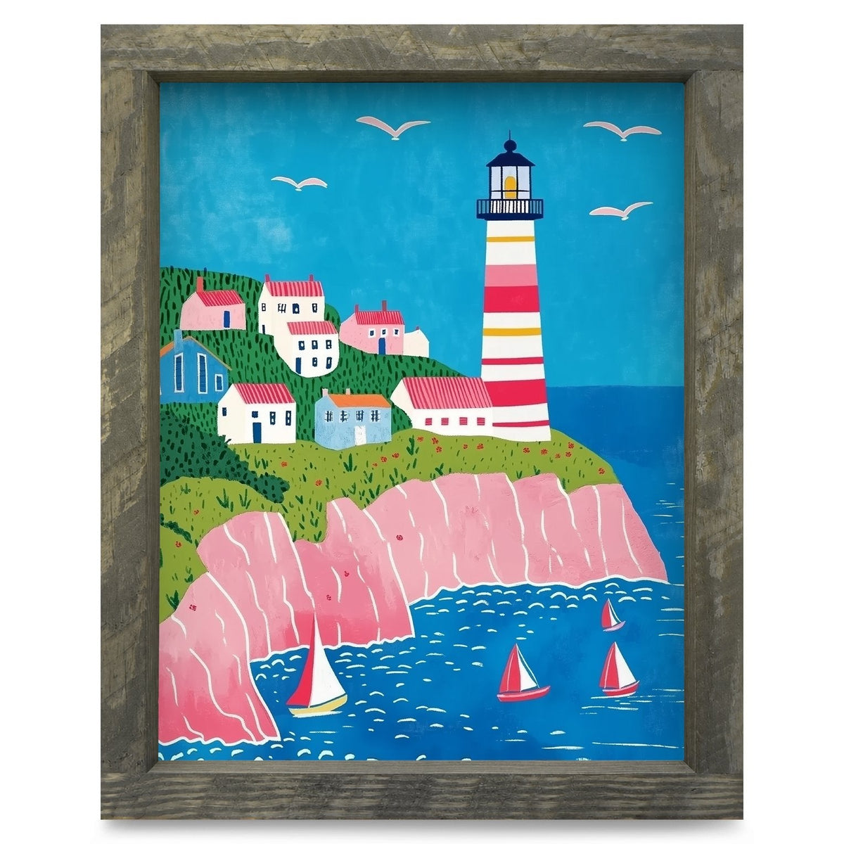 Rustic Brown frame