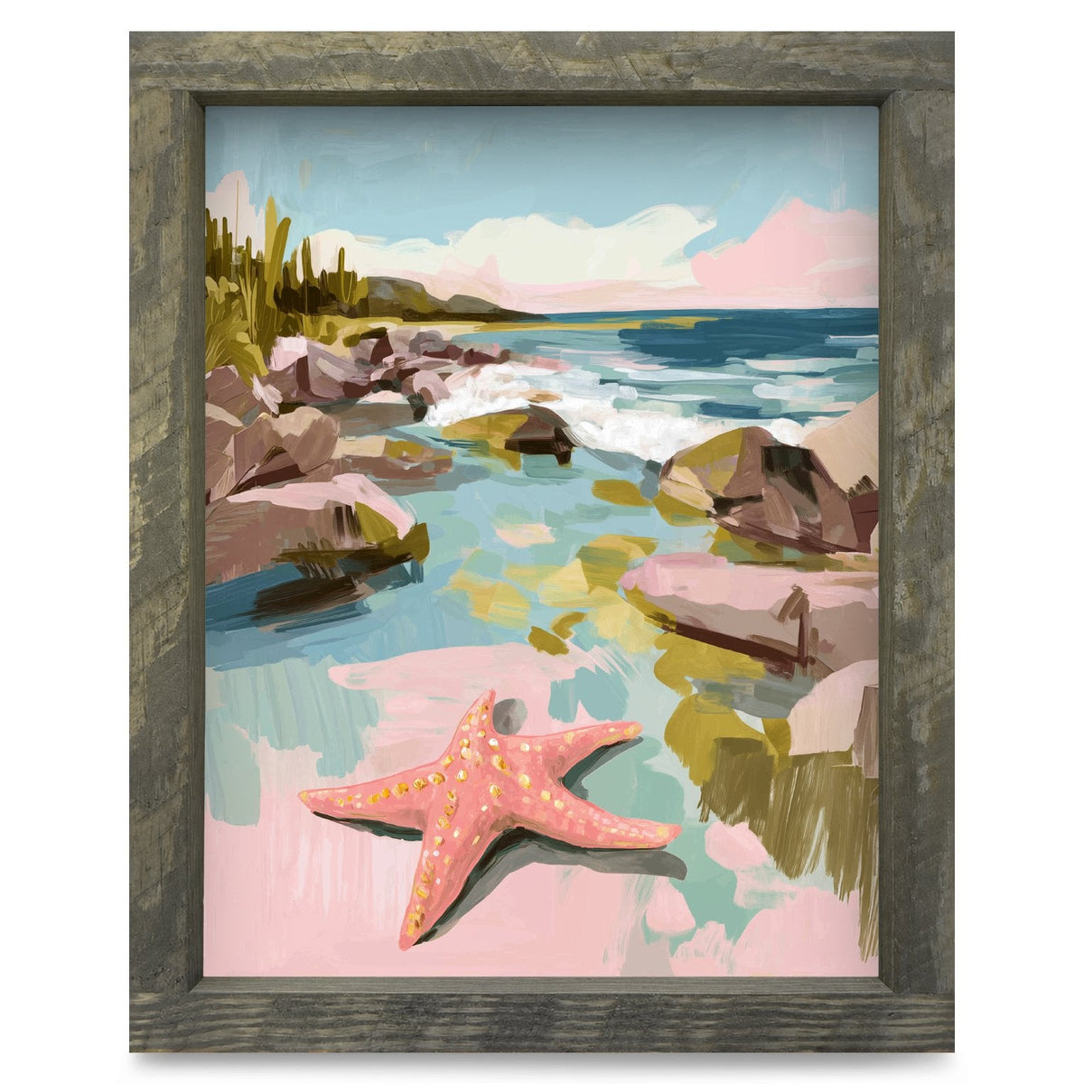 Rustic Brown frame