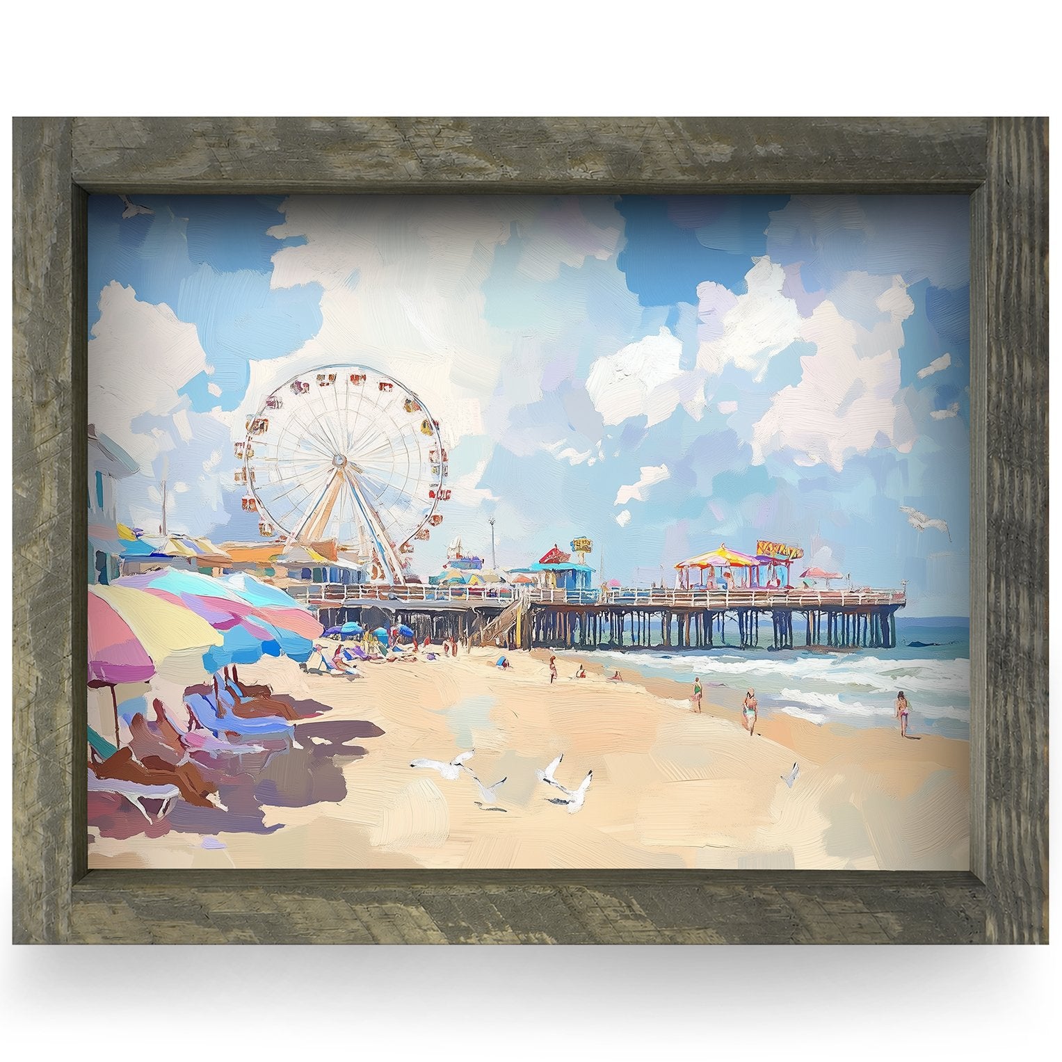 Rustic Brown frame