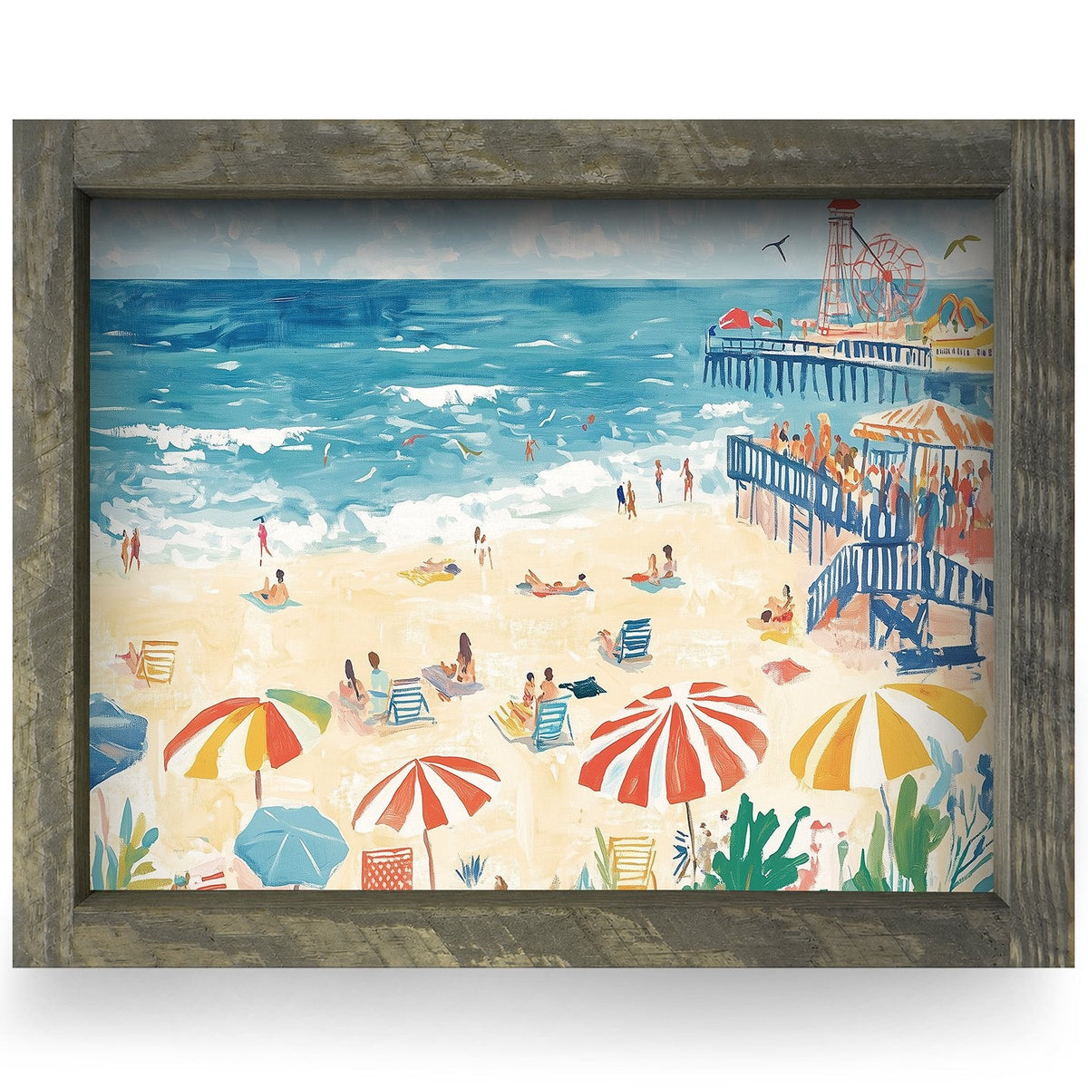 Rustic Brown frame