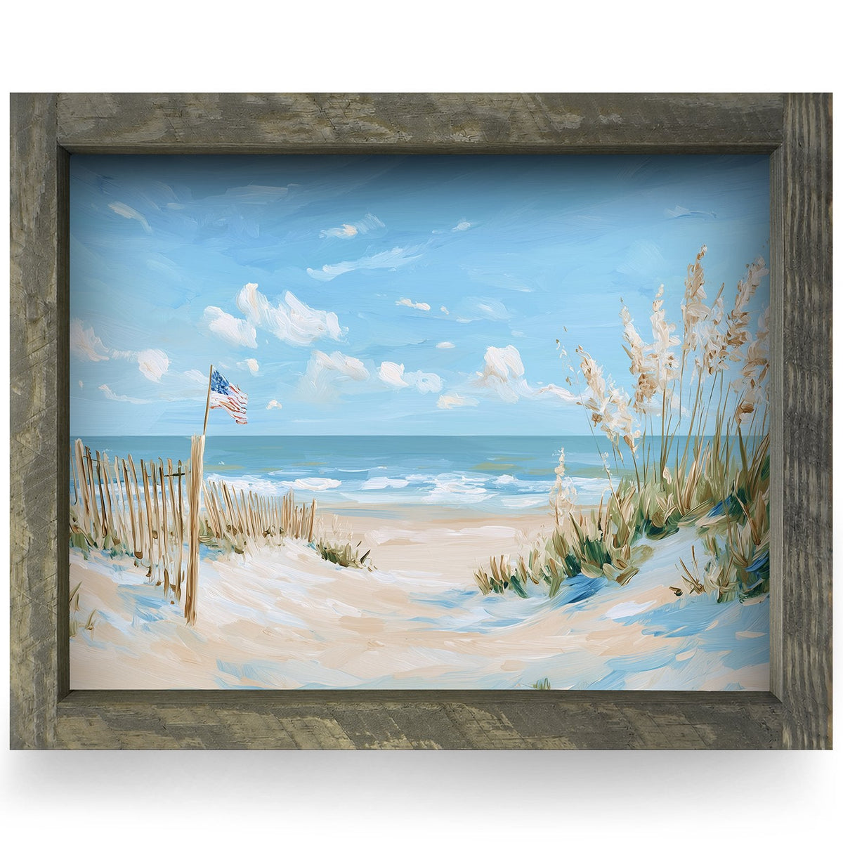 Rustic Brown frame