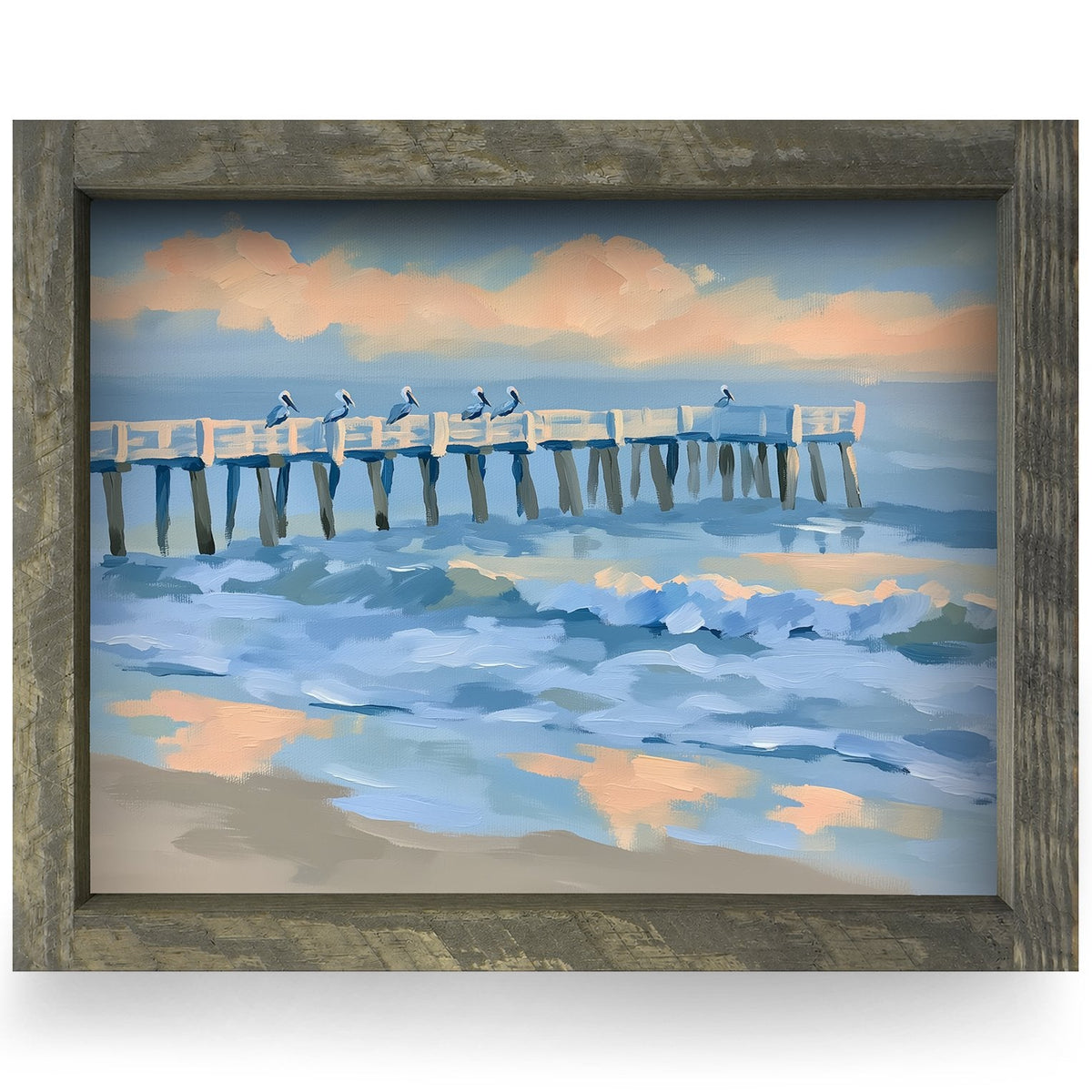 Rustic Brown frame
