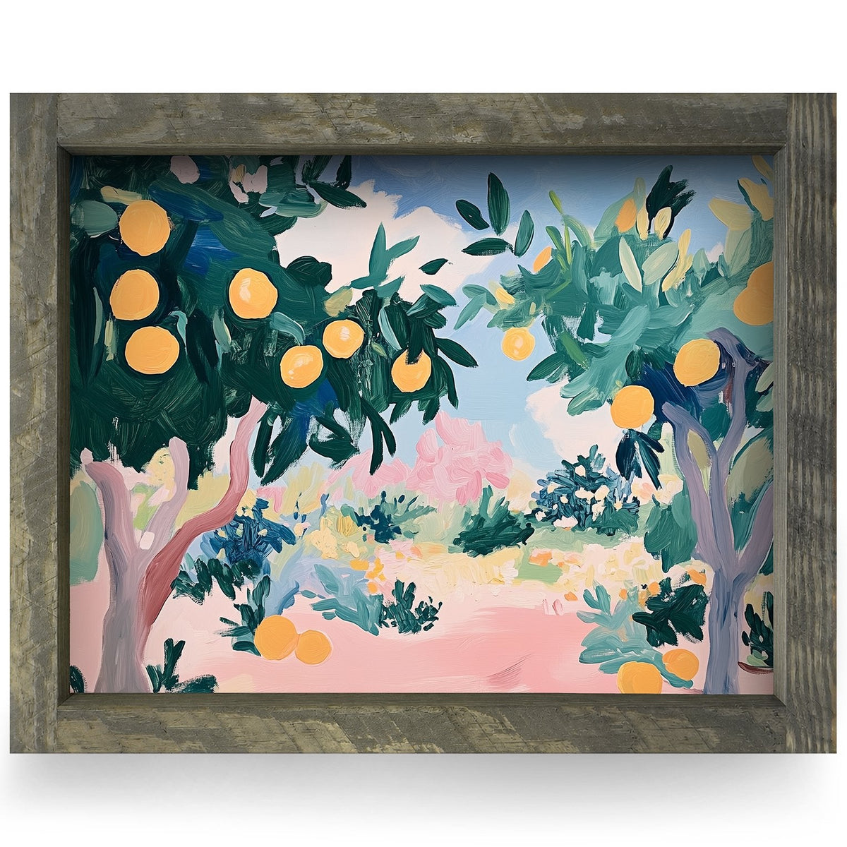 Rustic Brown frame