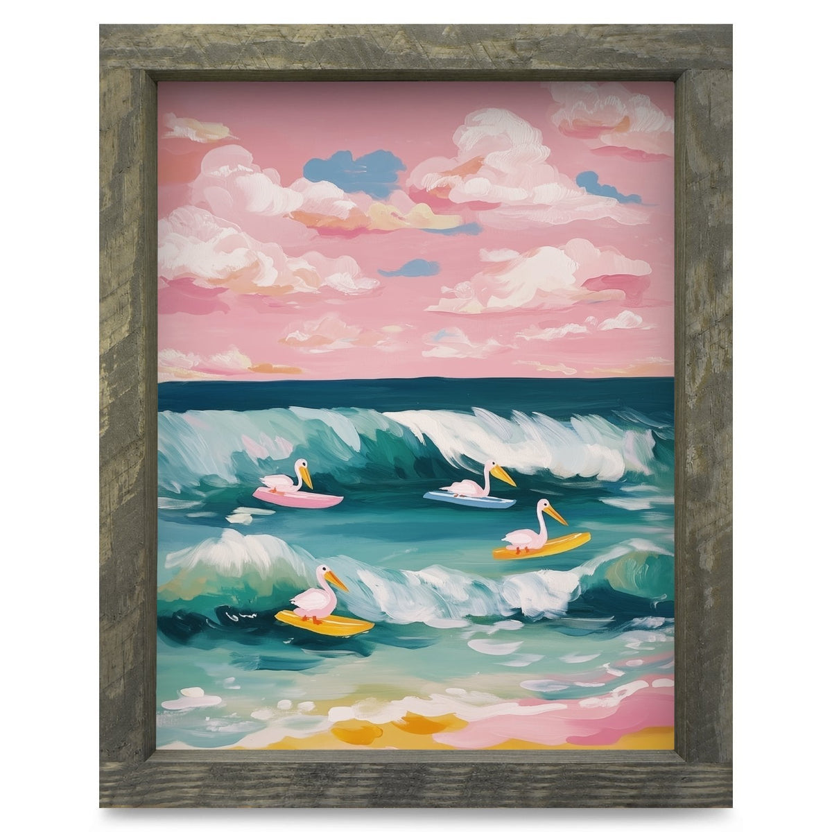 Rustic Brown frame