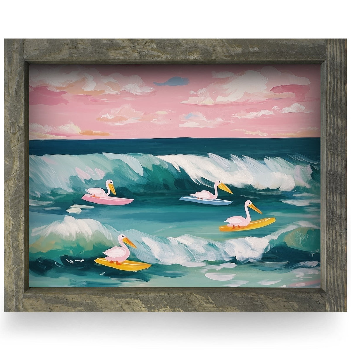 Rustic Brown frame
