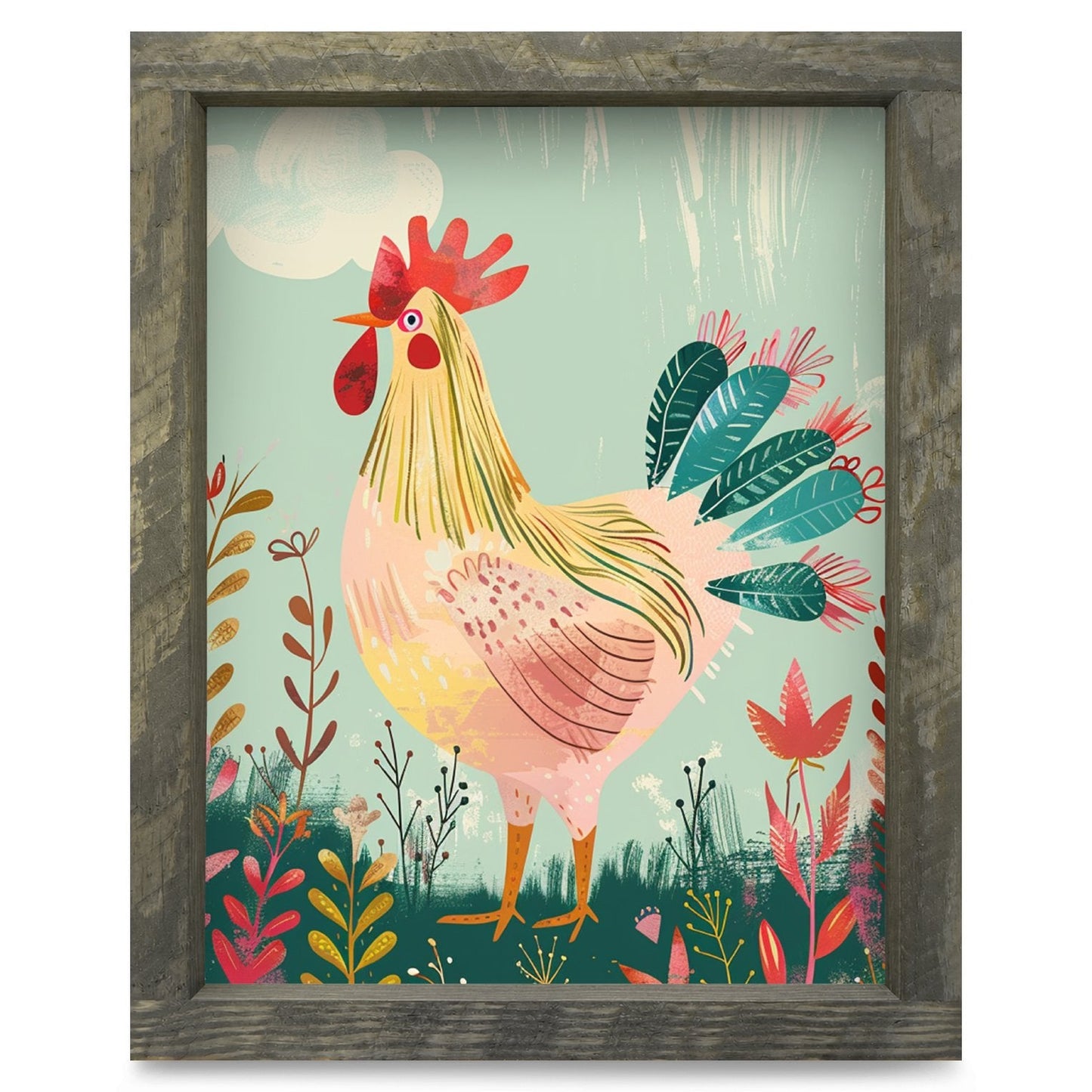 Rustic Brown frame