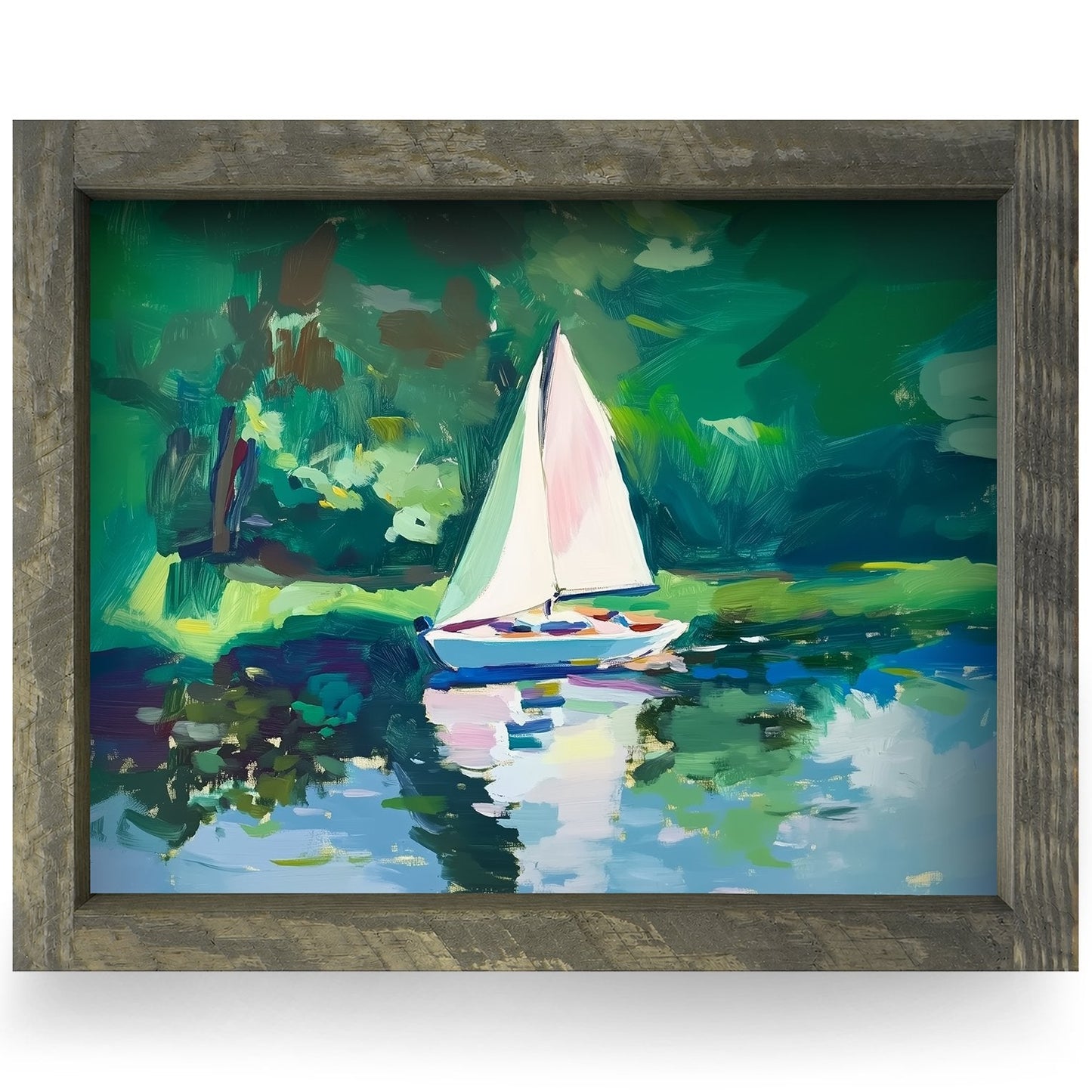 Rustic Brown frame