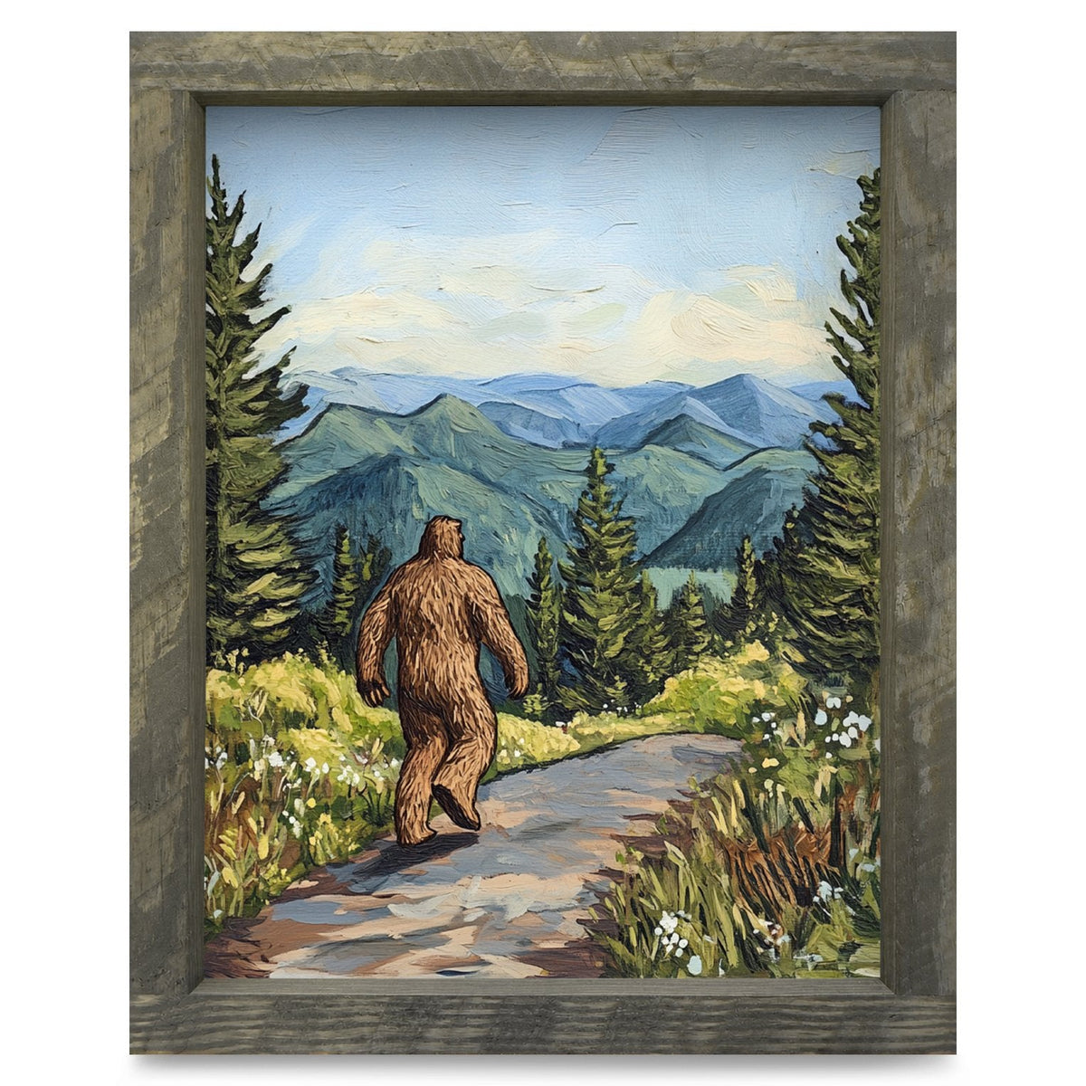 Rustic Brown frame