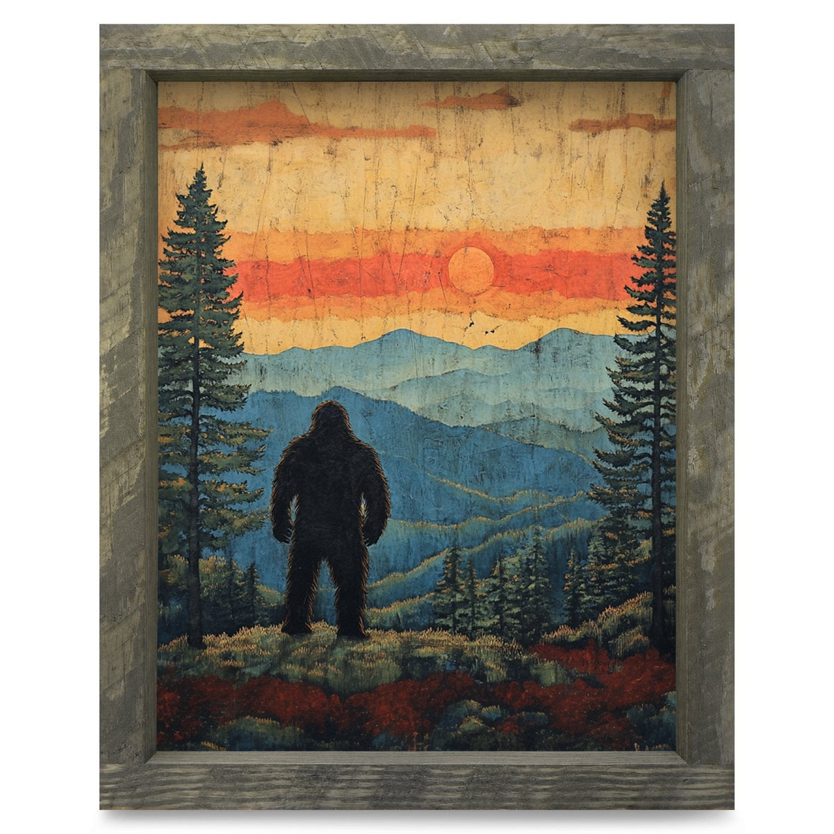 Rustic Brown frame