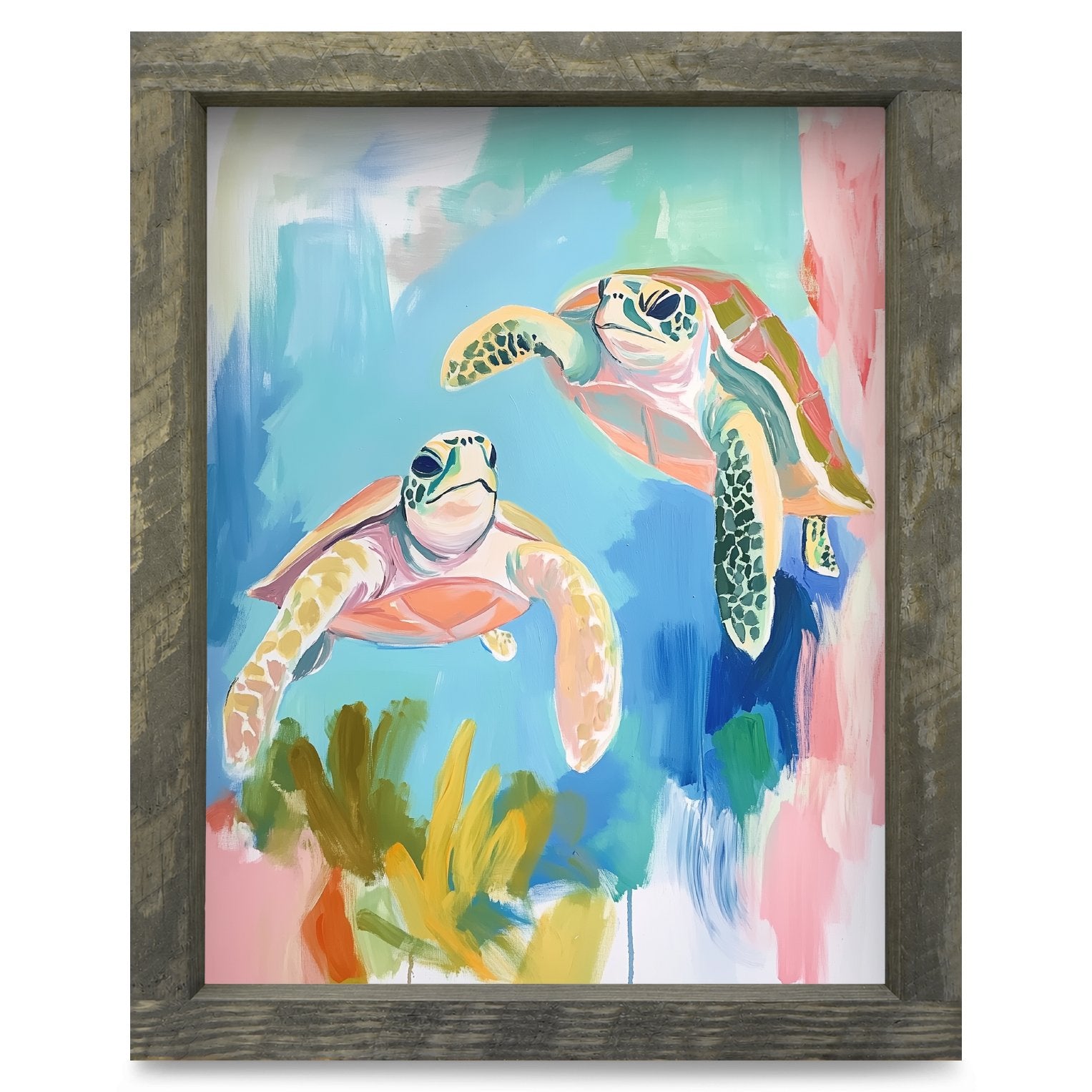 Rustic Brown frame