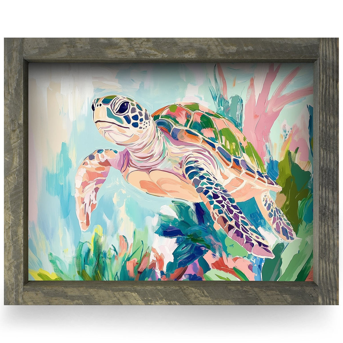Rustic Brown frame