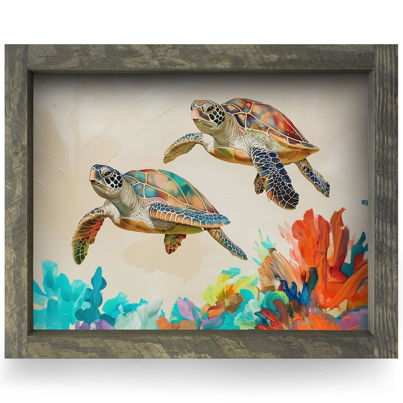 Rustic Brown frame