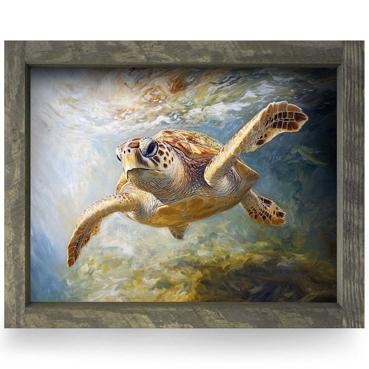 Rustic Brown frame