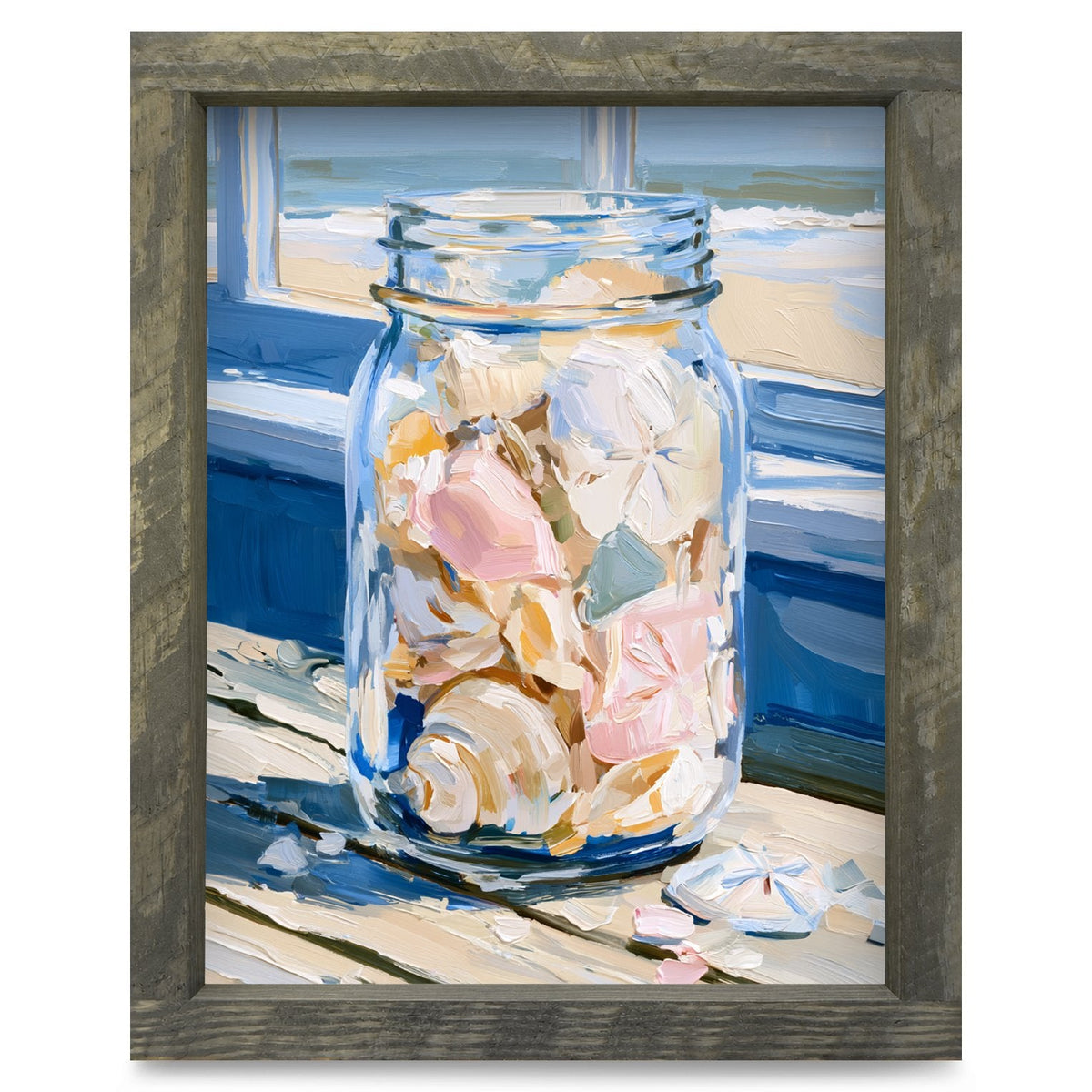 Rustic Brown frame