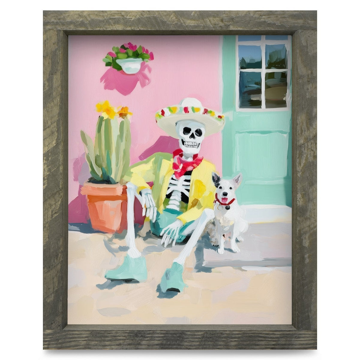 Rustic Brown frame