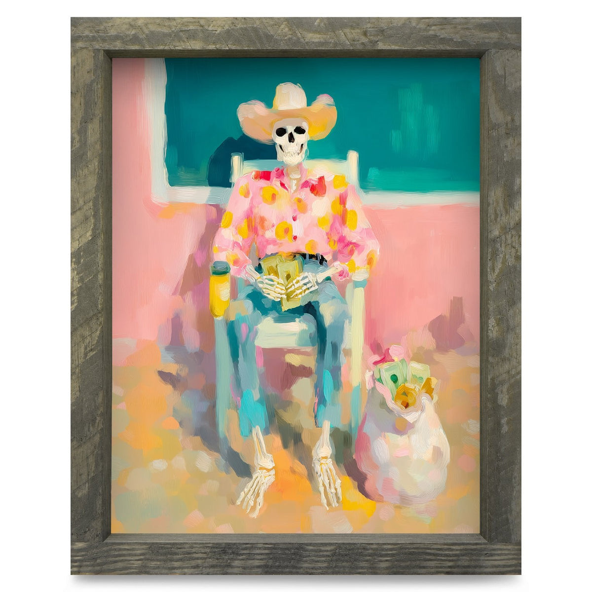 Rustic Brown frame