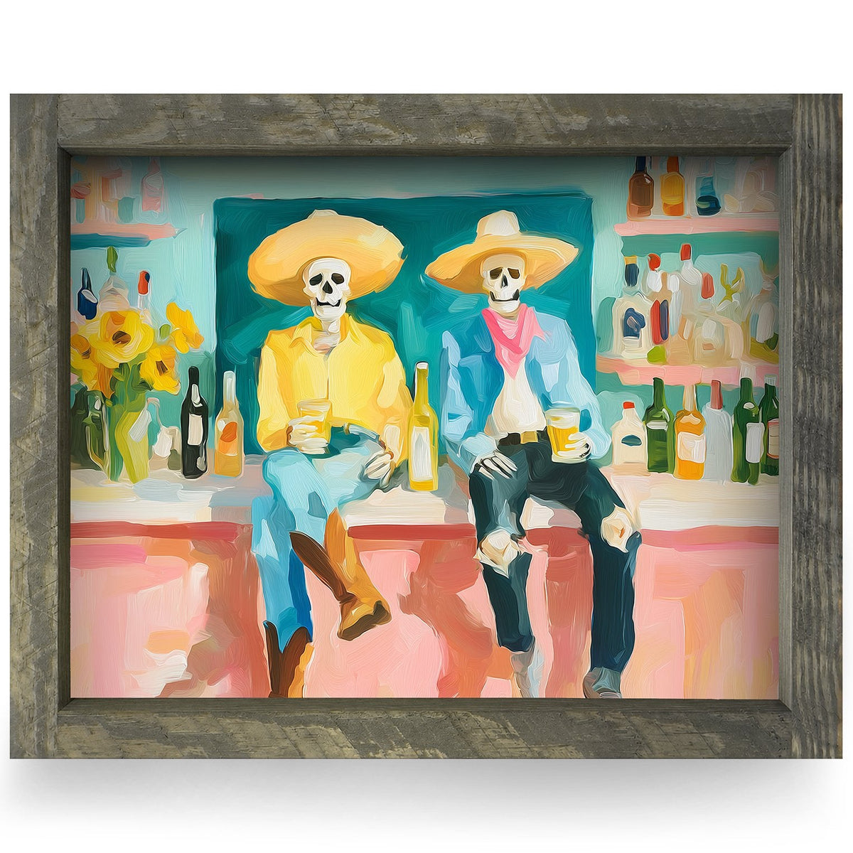 Rustic Brown frame