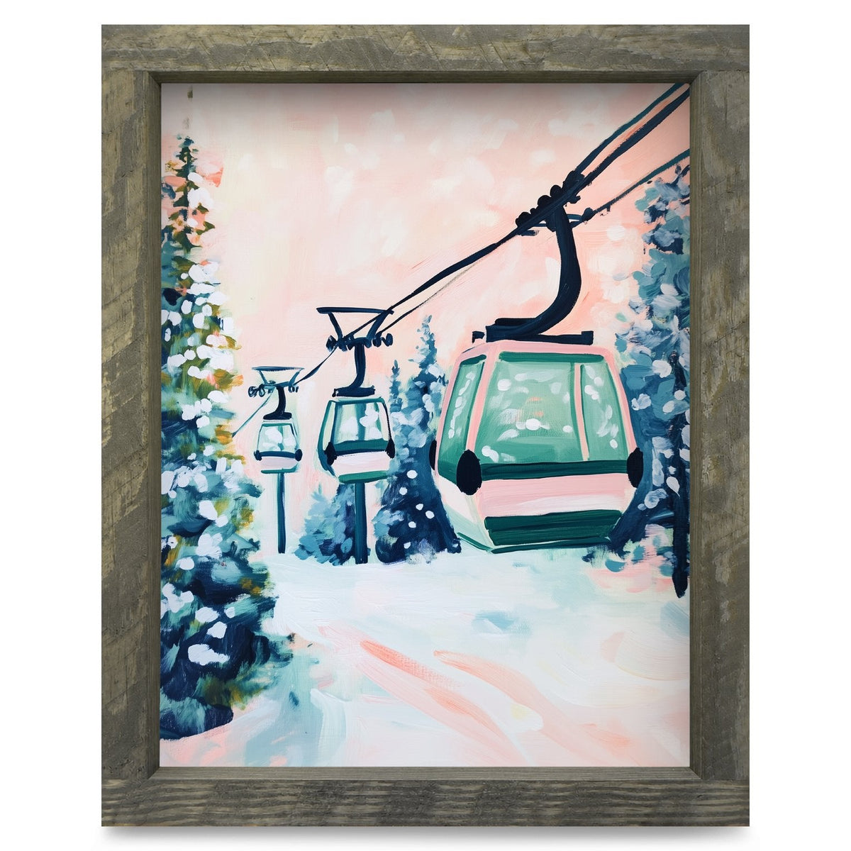 Rustic Brown frame