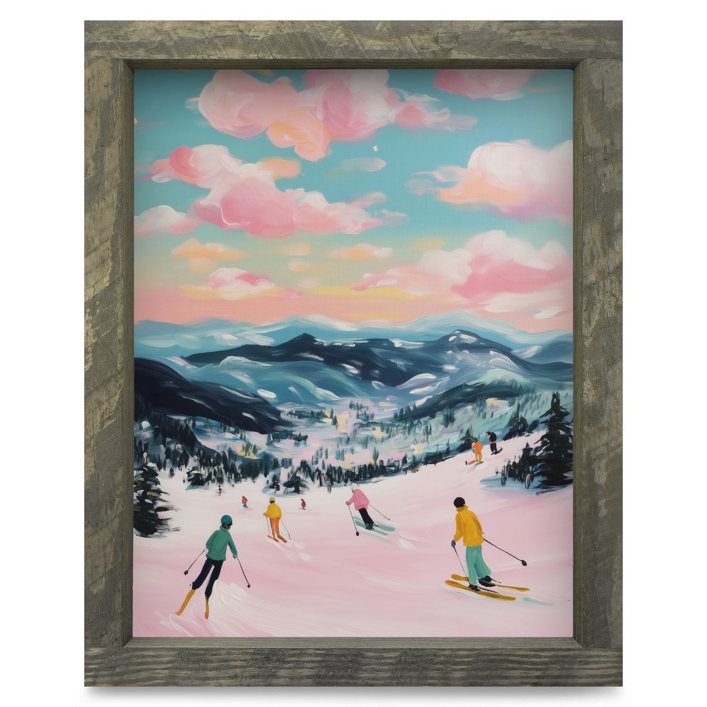 Rustic Brown frame