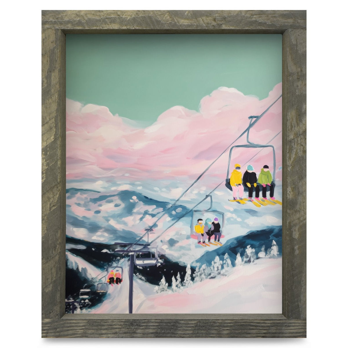 Rustic Brown frame