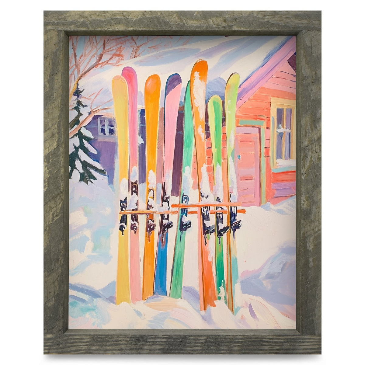 Rustic Brown frame
