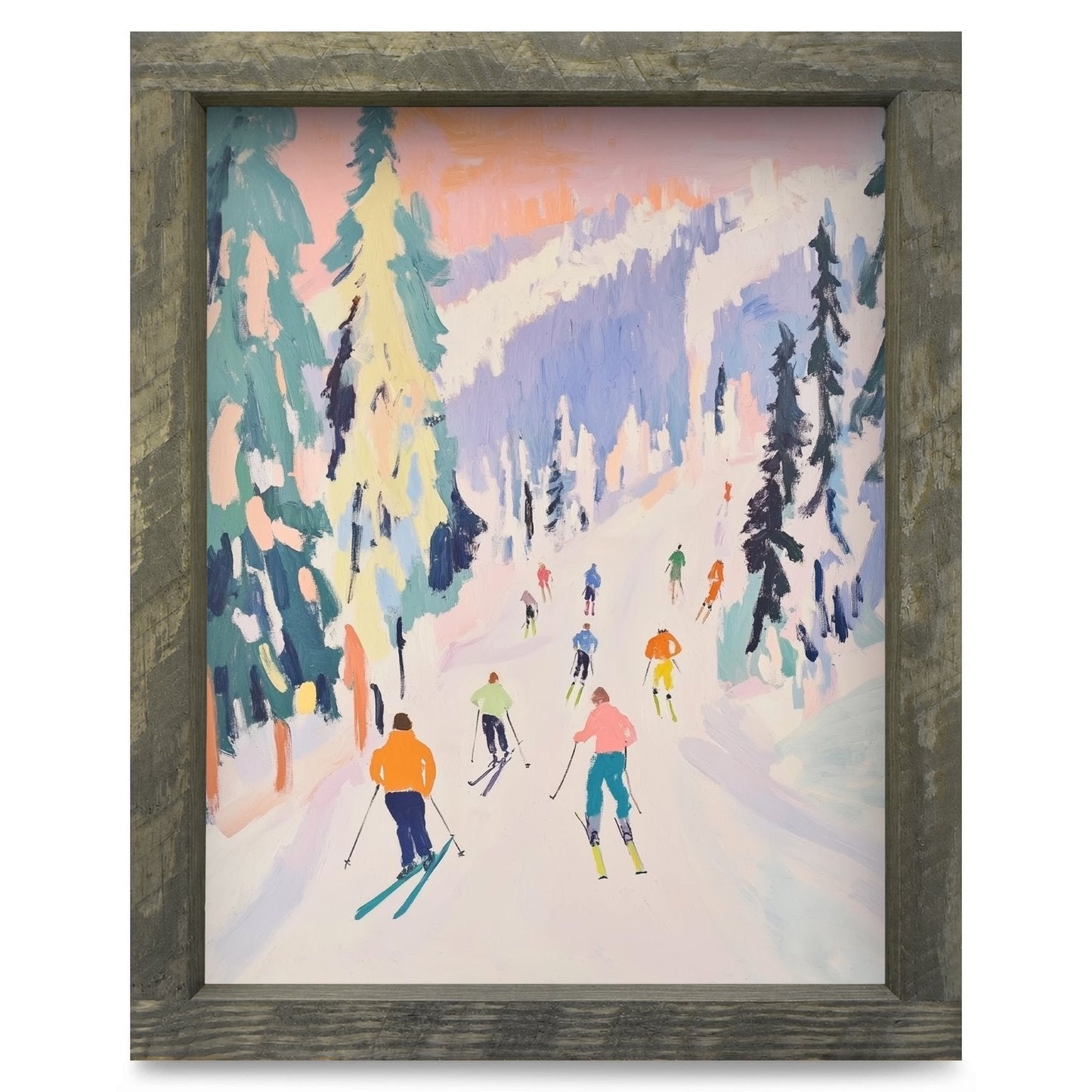 Rustic Brown frame