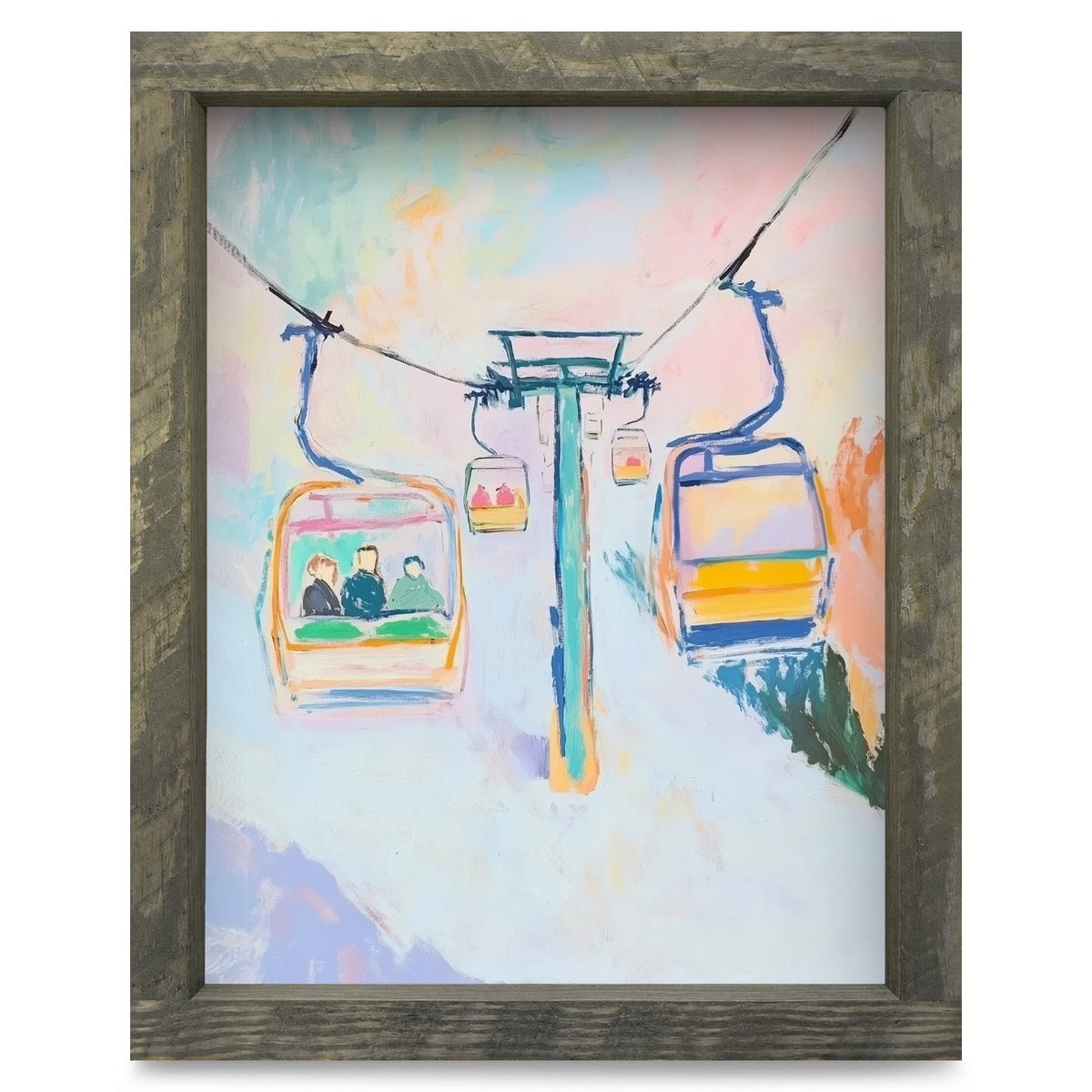 Rustic Brown frame