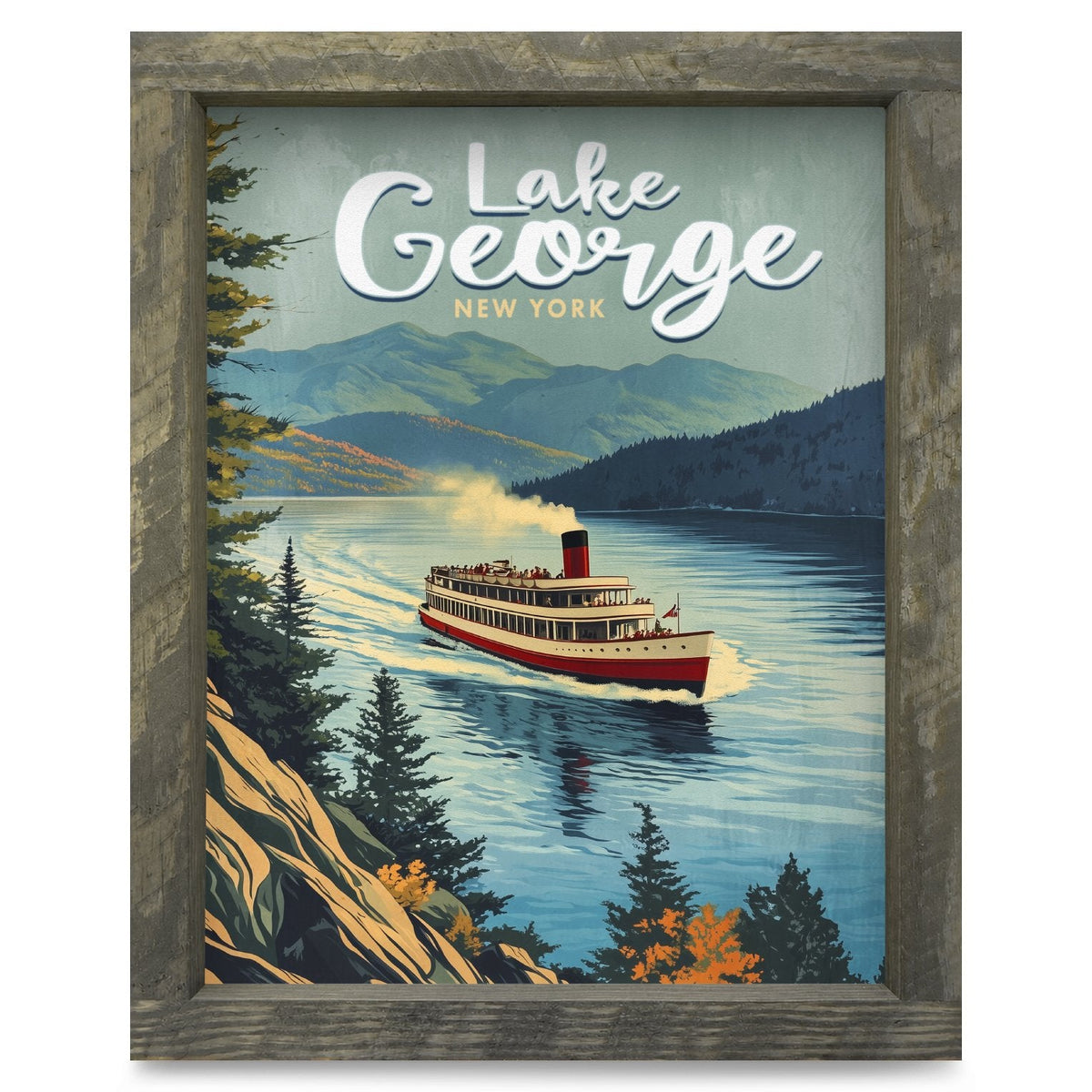 Rustic Brown frame