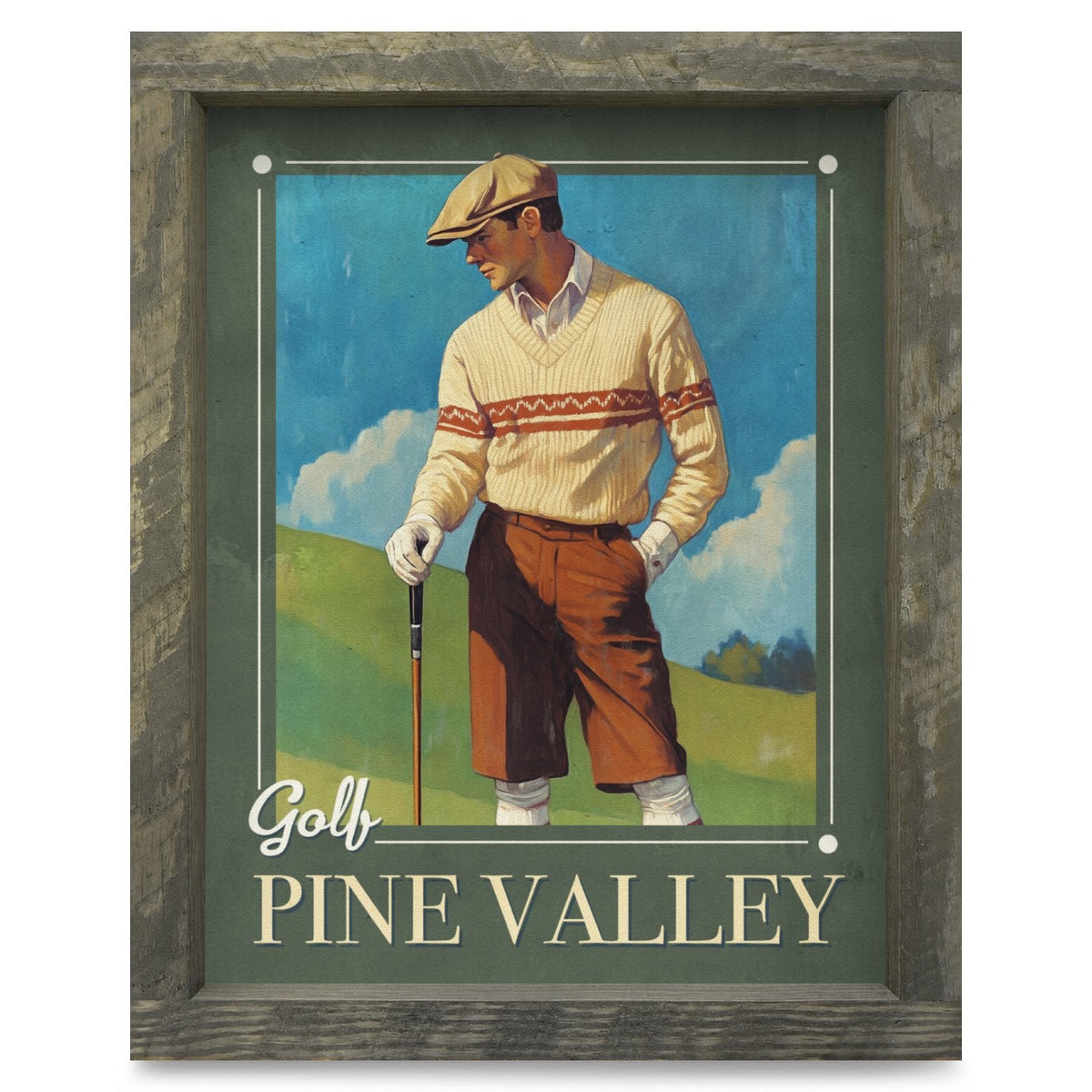 Rustic Brown frame