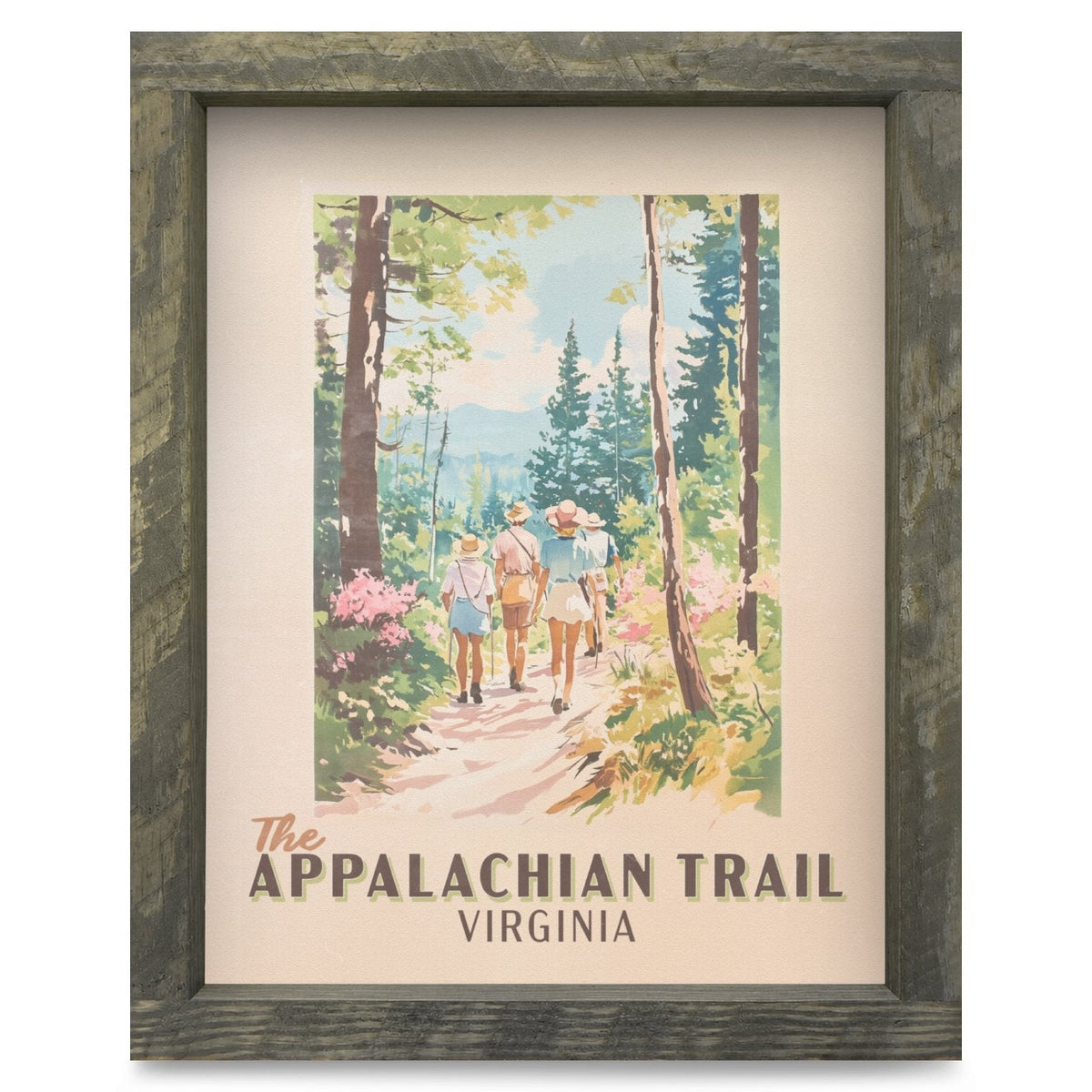 Rustic Brown frame