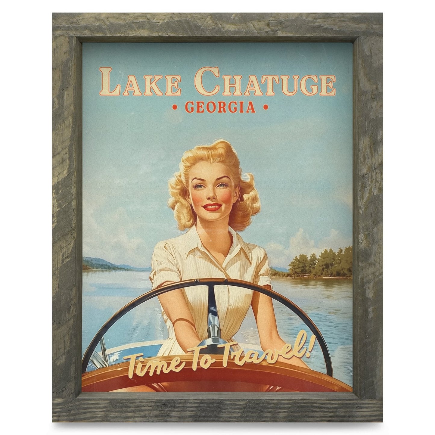 Rustic Brown frame