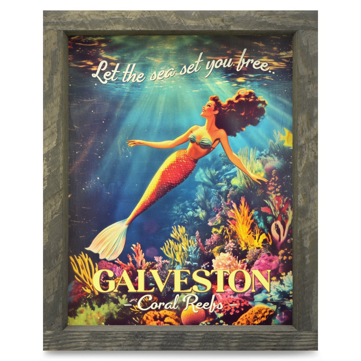 Rustic Brown frame