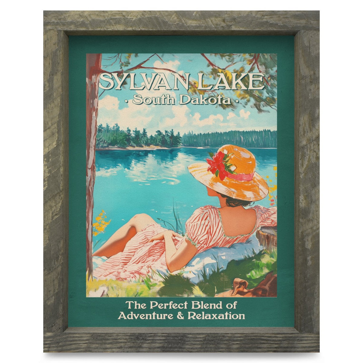 Rustic Brown frame