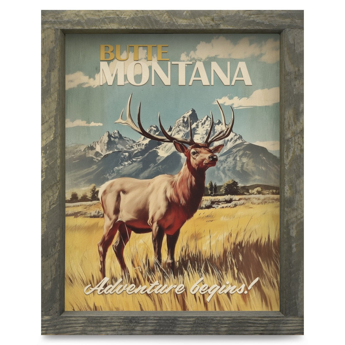 Rustic Brown frame