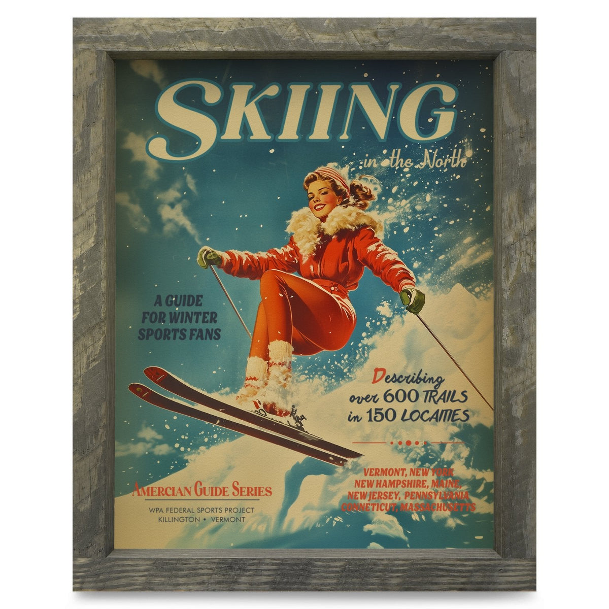 Rustic Brown frame