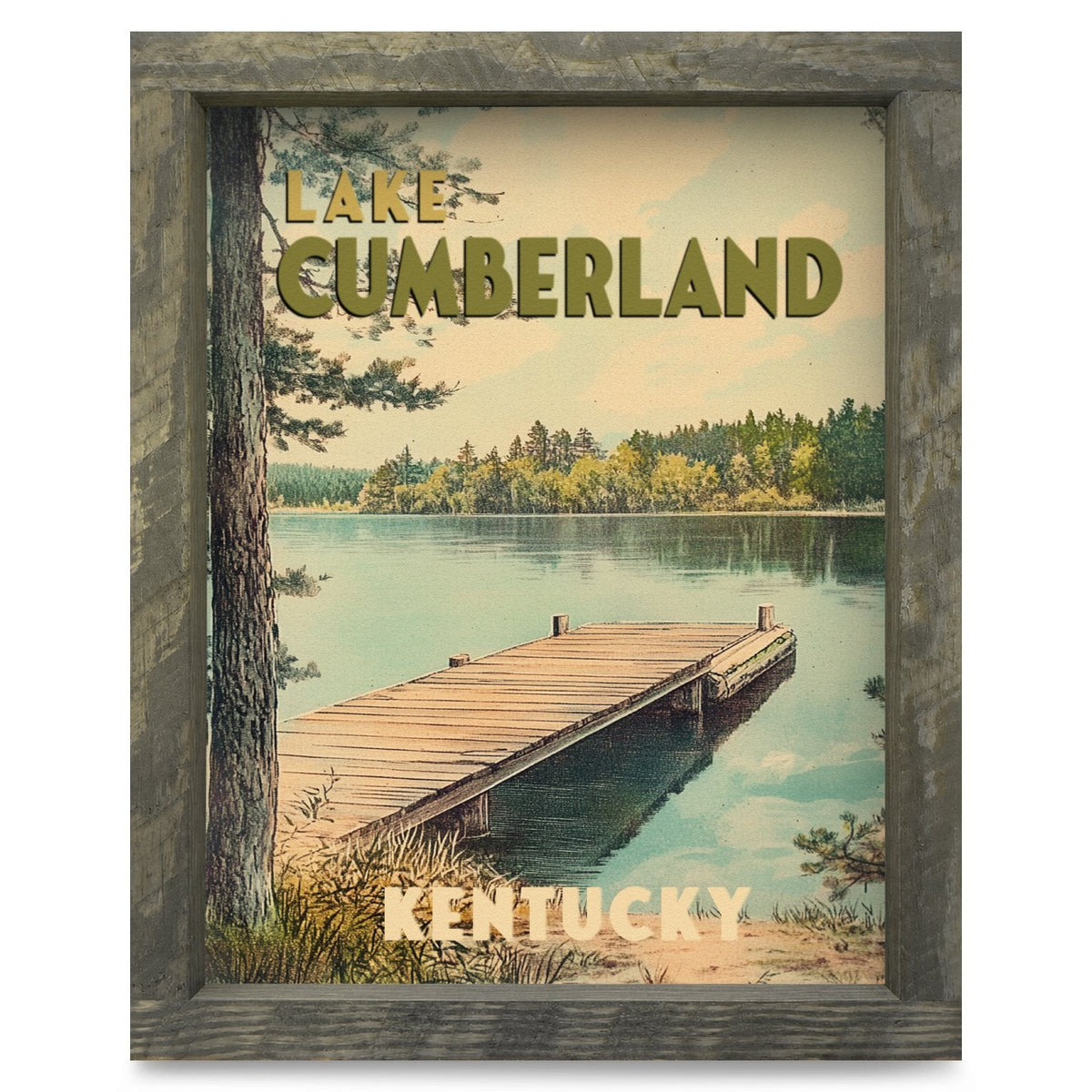 Rustic Brown frame