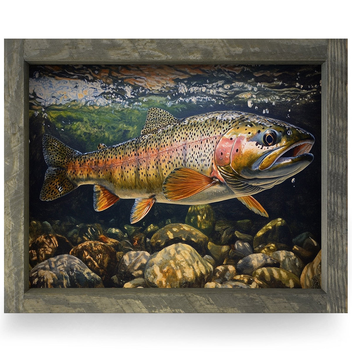 Rustic Brown frame