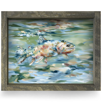 Rustic Brown frame