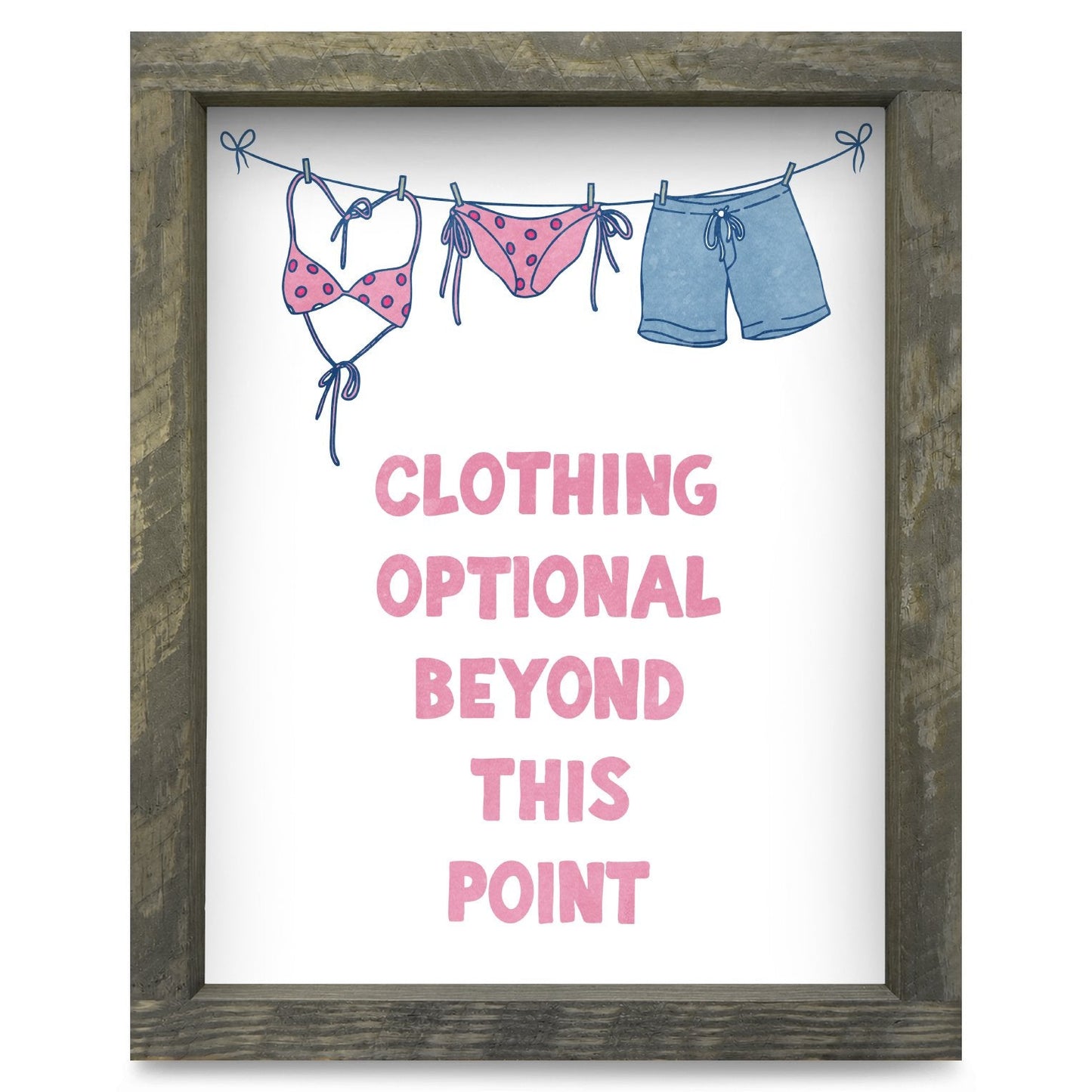 Rustic Brown frame