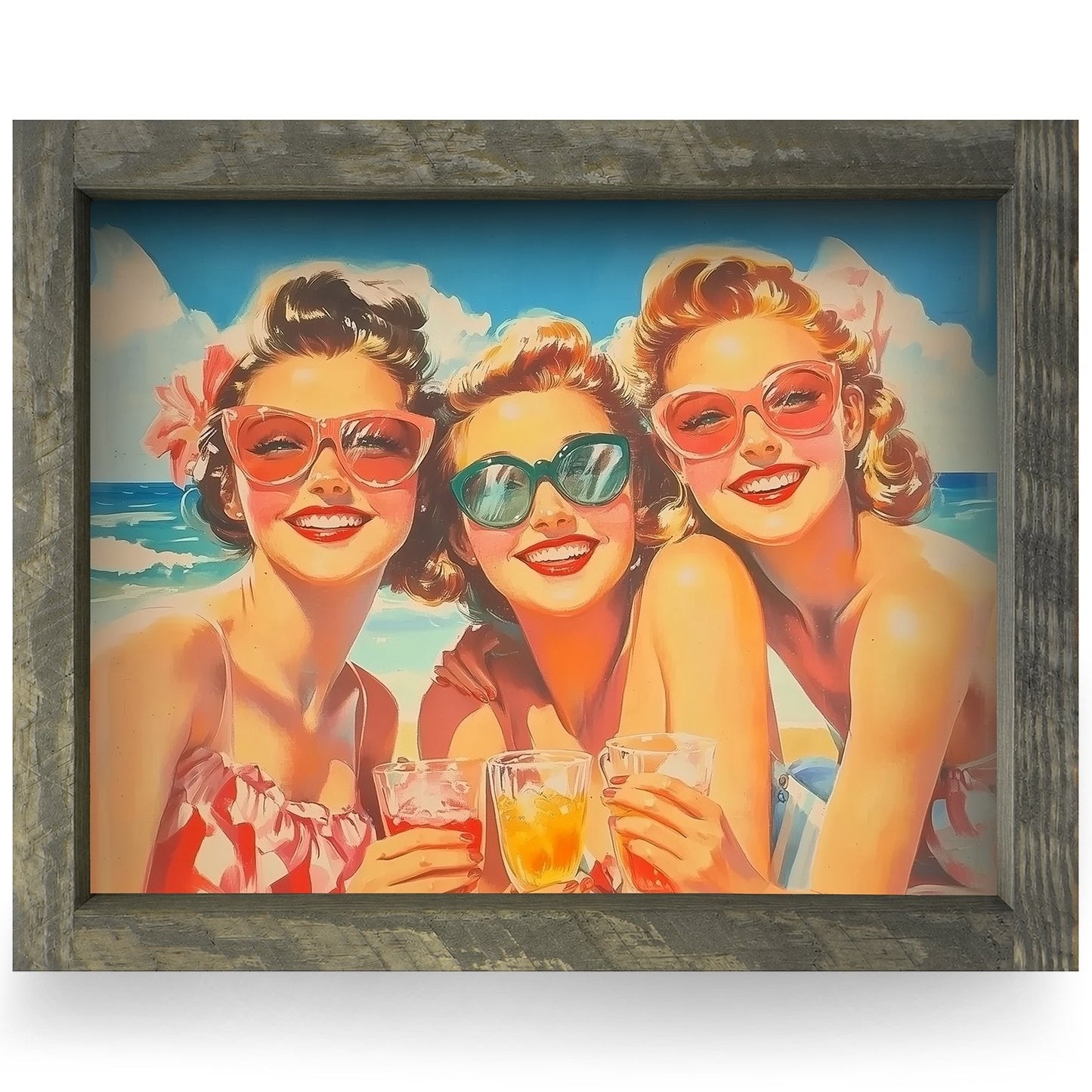 Rustic Brown frame