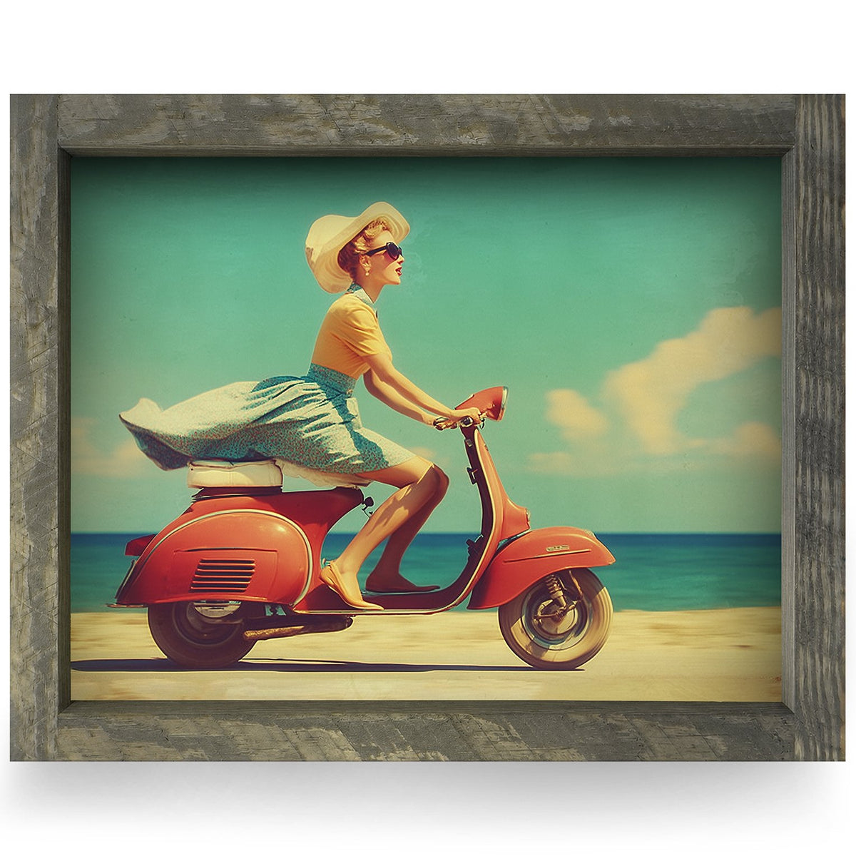 Rustic Brown frame