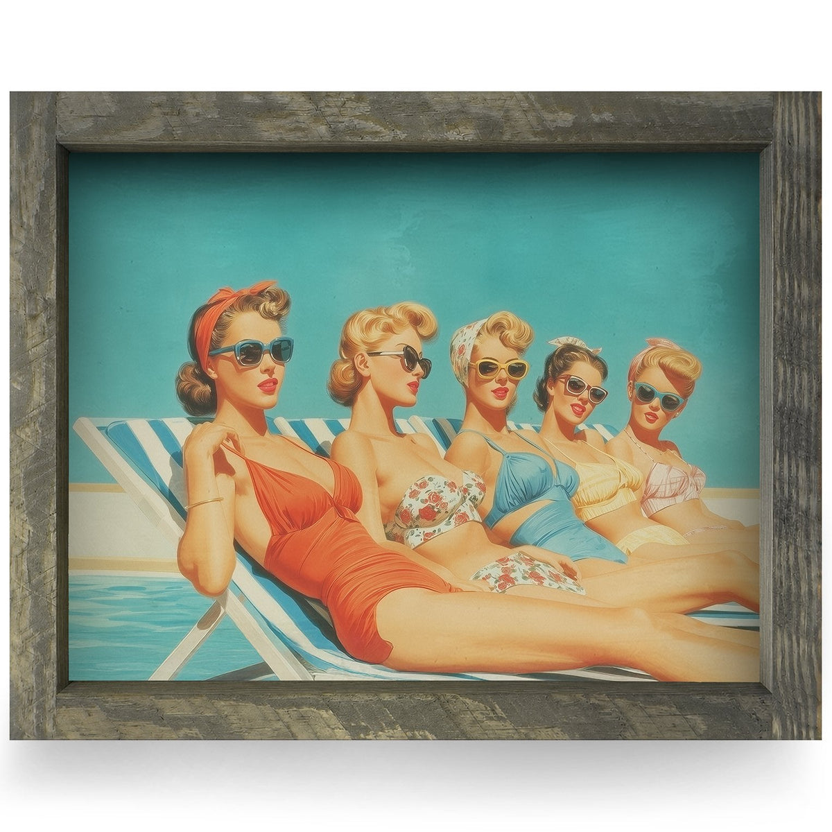 Rustic Brown frame