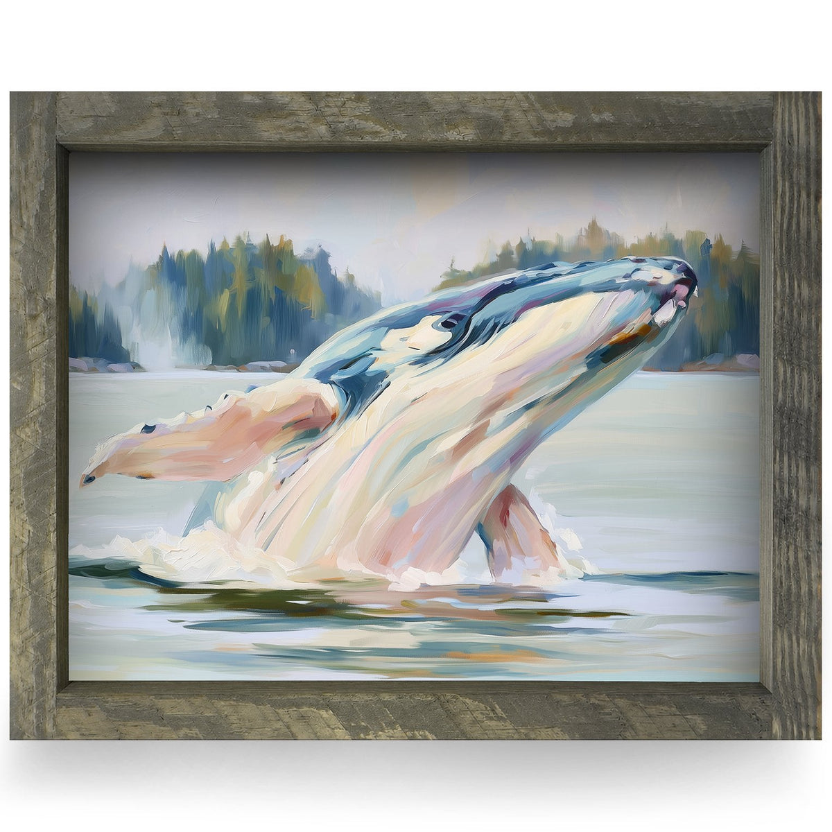 Rustic Brown frame
